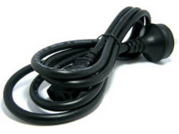 Cabo de Alimentação HP (C13 - C14 - 70 cm - Preto)