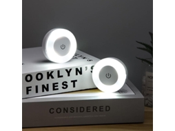 Luz Noturna Tocável, Portátil, Led Recarregável, 2pcs | S/MARCA