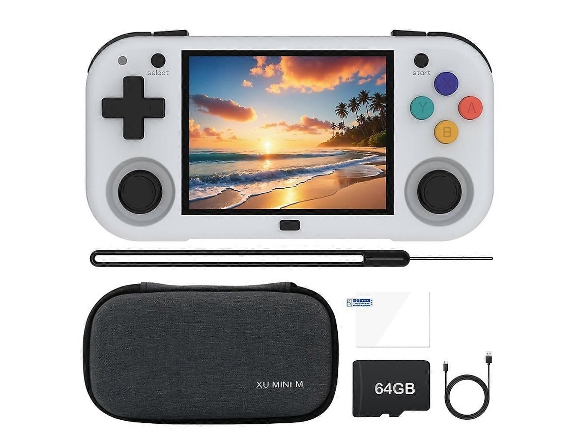 Console Xu Mini GOKOCO com 64 Gb, 10.700 Jogos, Tela Ips de 2,8", Linux.