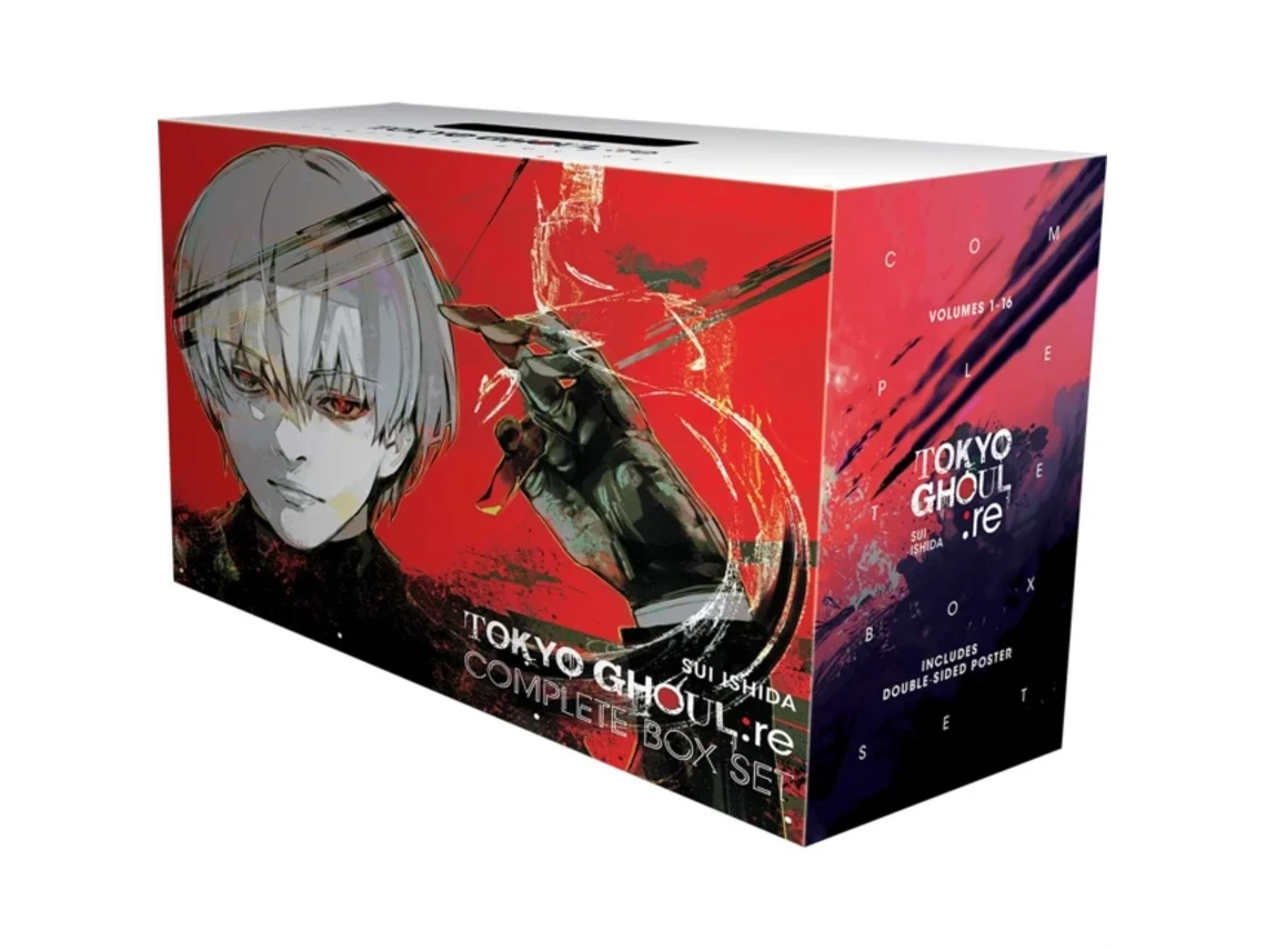 Livro Tokyo Ghoul re Complete Box Set de Sui Ishida (Inglês)