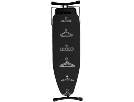 Tabla de Planchar StarVIP|Area Planchado 125x41 cm|Ligera y Estable|Soporte deslizante|Patas Antideslizantes|Funda 100 algodón|Altura Ajustable 95 cm