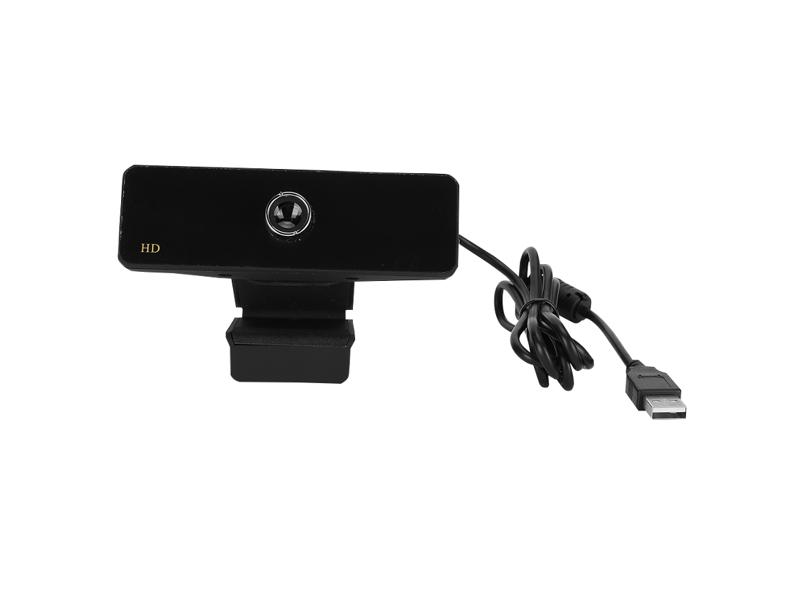 Webcam Usb A3 720p 30fps Com Auto Foco, Visão Noturna E Microfones Duos Integrados