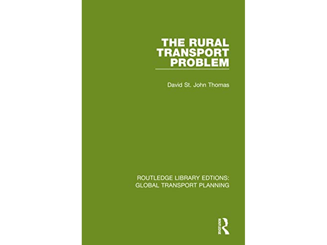 Livro Rural Transport Problem de David St John Thomas (Inglês)