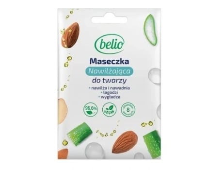 Máscara Facial Hidratante Belio, 10 Ml Silesian Pharma