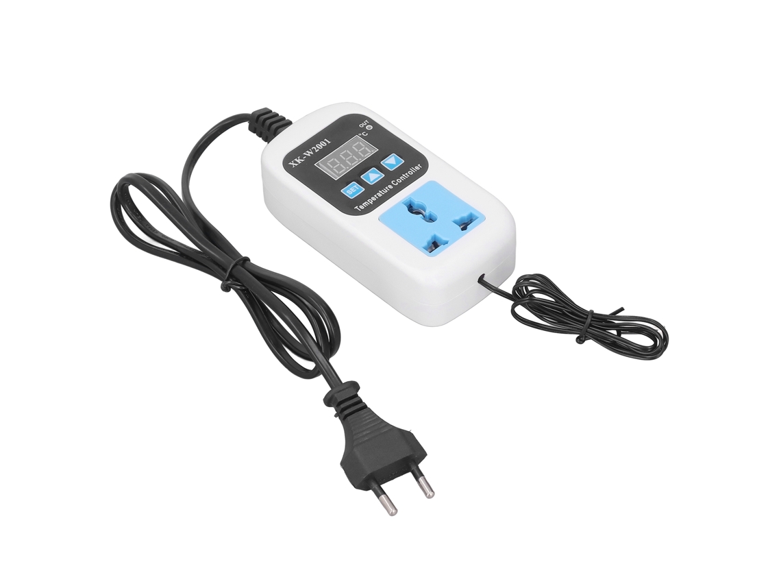 Termostato Programável com Sensor NTC e Tela Touch para AC