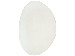 Conjunto 1 Carpete Para Casa Vidaxl Creme Poliéster (140 X 200 Cm)