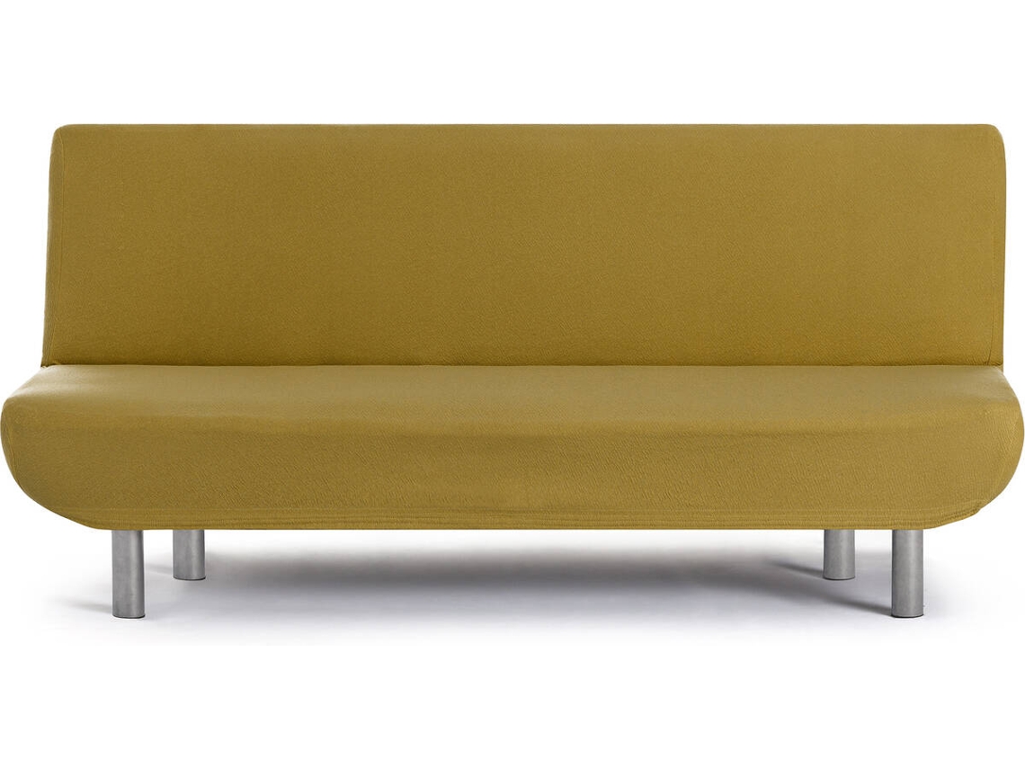 Capa de Sofá Clic Clac 3 Lugares EYSA Premium Bronx Tecido Multielástico (200 x 140 x 100 cm - Poliéster - Mostaza)
