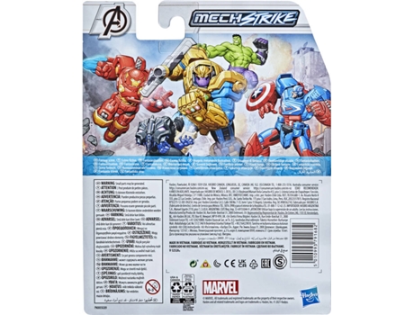 Figura de Ação  Iron Man Mech Strike (Idade Mínima: 4 anos)