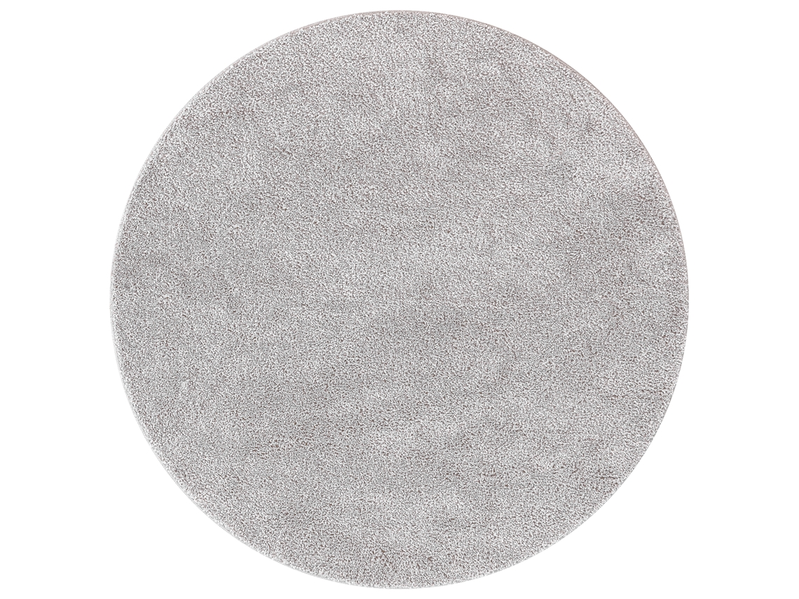 Conjunto 1 Tapete Vidaxl Cinzento Polipropileno (120 X 120 Cm)