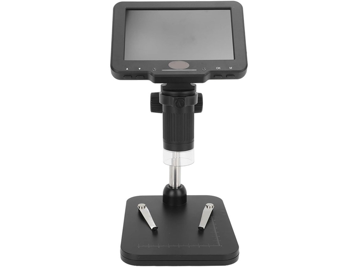 Microscópio Digital Lcd 50x, Microscópio Usb Hd 1080p De 5 Polegadas, Ampliação De 50x