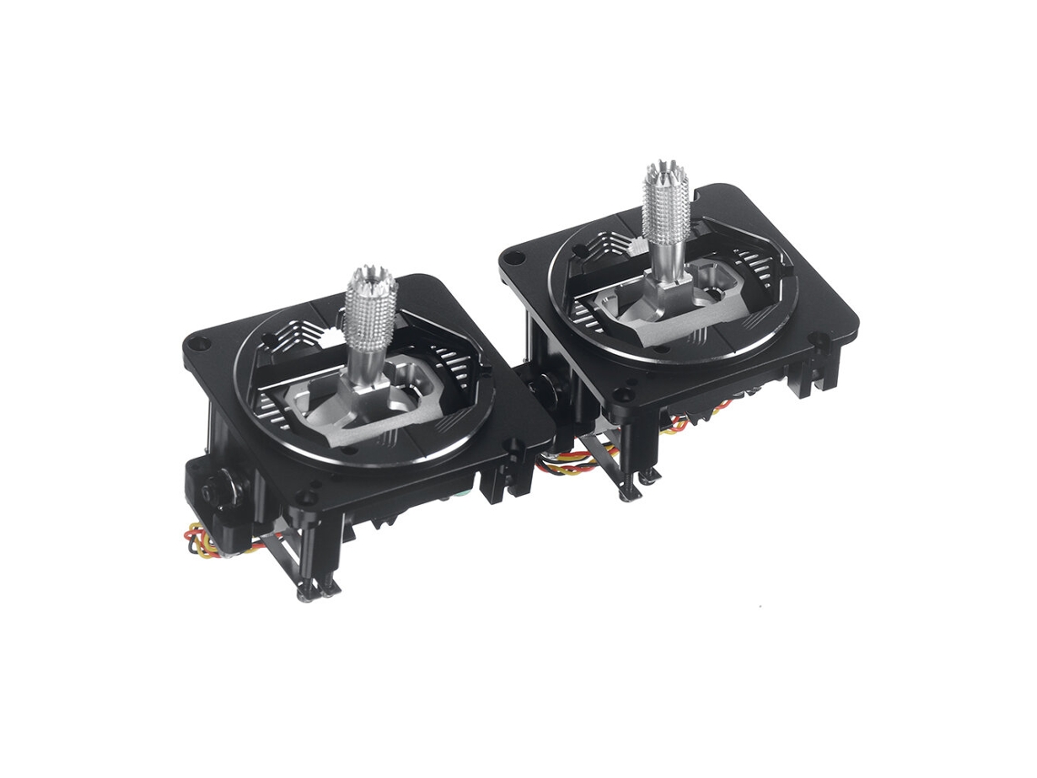 Centro Aceleração Retornoradiomaster Ag01 Gimbal Metal Cnc Completo Sensor Hall 4 Rolamentos Esferas Ajuste Curso Tx16s MDUG