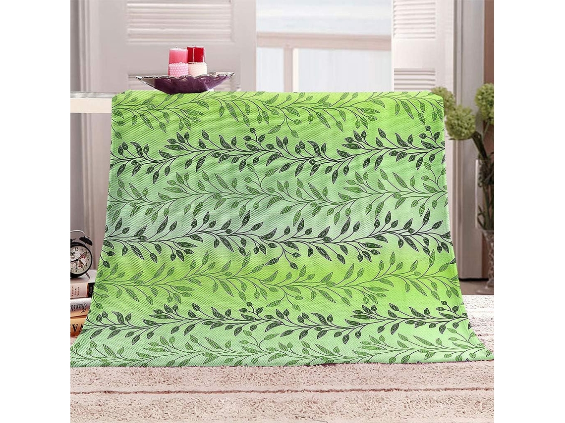 Manta de Microfibra Fansu Flanela Macia e Fofa 3d para Cama Sofá Ou Se Manter Aquecido no Inverno 150x130cm, M