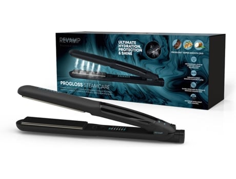 Alisador de Cabelo REVAMP ST-1600-EU Progloss Steamcare Ceramic (Cerâmica - 150-230 ºC)