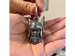 2026 campana Guardian Vikinga de Odín, Amuleto de Buena Suerte, Regalo para Moteros, Aleja La Mala Suerte Szy