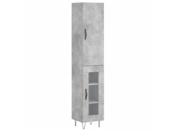 Highboard, Highboards Vidaxl Cinzeto Madeira Processada (n/a)