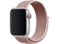 Bracelete Apple Watch 38/41 mm SWISSTEN Nylon (Rosa)