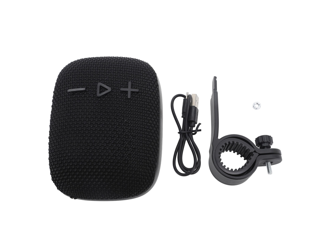Altifalante Bluetooth Mini Subwoofer Montado em Bicicleta para Exterior EOOCOO (à Prova D'água, Portátil)
