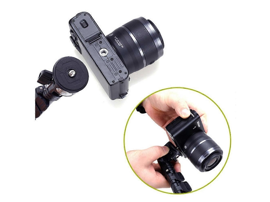 Lurelia Tripé Para Selfie Com Controlo Remoto, Extensível, Até 29 Cm, Para Telemóvel