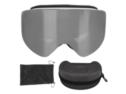 Óculos De Ski Com Lentes Magnéticas Anti Nevasca E Uv Proteção Para Snowboard Outdoor Otg Preto Prata