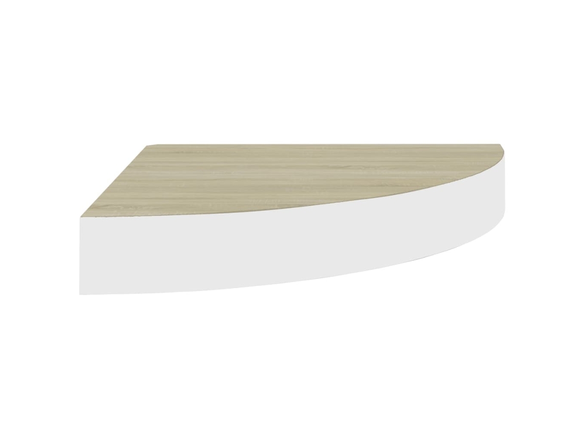 Wall Corner Shelf, Wall Corner Shelves Vidaxl Marrom Mdf (35 X 35 X 3.8 Cm)