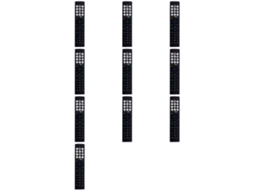 10 Controles Remotos Erf2j36h Sem Voz Para Smart Tvs Hisense 43a6k A22443h 75a6 A22443