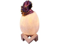 Lâmpada de Noite Dino para Crianças Linjou Recarregável 16 Cores Rgb Decoração de Casa Triceratops