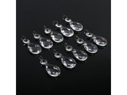 10pcs Pingentes de Cristal de Vidro Gotas para Lustres DIY com S/MARCA