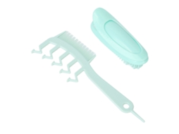 Pente Desembaraçador De Distribuição De Costura Com Cabo Ergonômico E Massagem Artefato De Volume Para Cabelo Em Casa