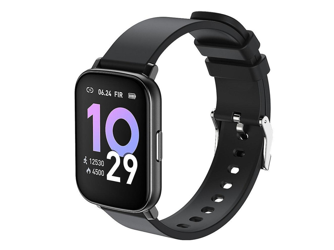 Relógio Inteligente Feminino 1.69 Fitness Tracker Hr Sono Calorias Android Ios Bestvite (preto)