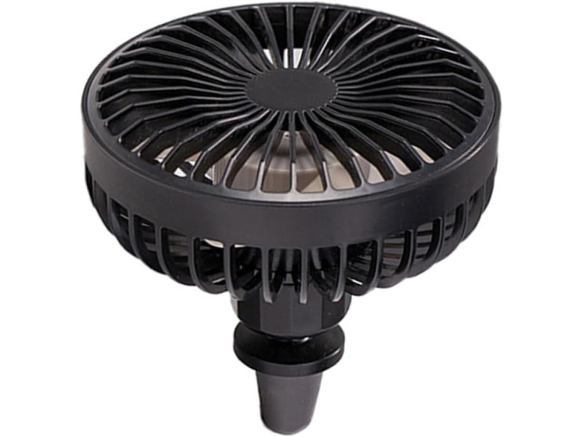 Ventilador Usb Para Carro , Preto, Abs E Pp, Mini De Resfriamento