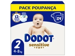 Fraldas Sensitive 4-8kg T2 Dodot
