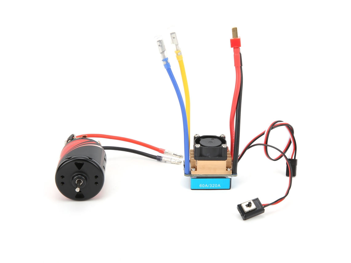 Kit Motor Baggee 540 55t 8000kv + Esc 60a Rc Crawler 1/10