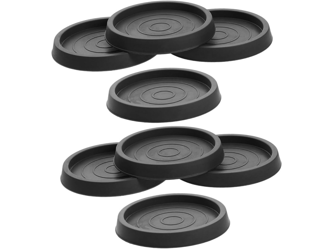 Sewacc Conjunto De 8-protetores Pés Móveis, Antiderrapantes E Com Absorção De Ruído, Para Sofás E Cadeiras, Borracha