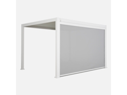 Pérgula Bioclimática 3X4M Toldo 4M Branco SWEEEK