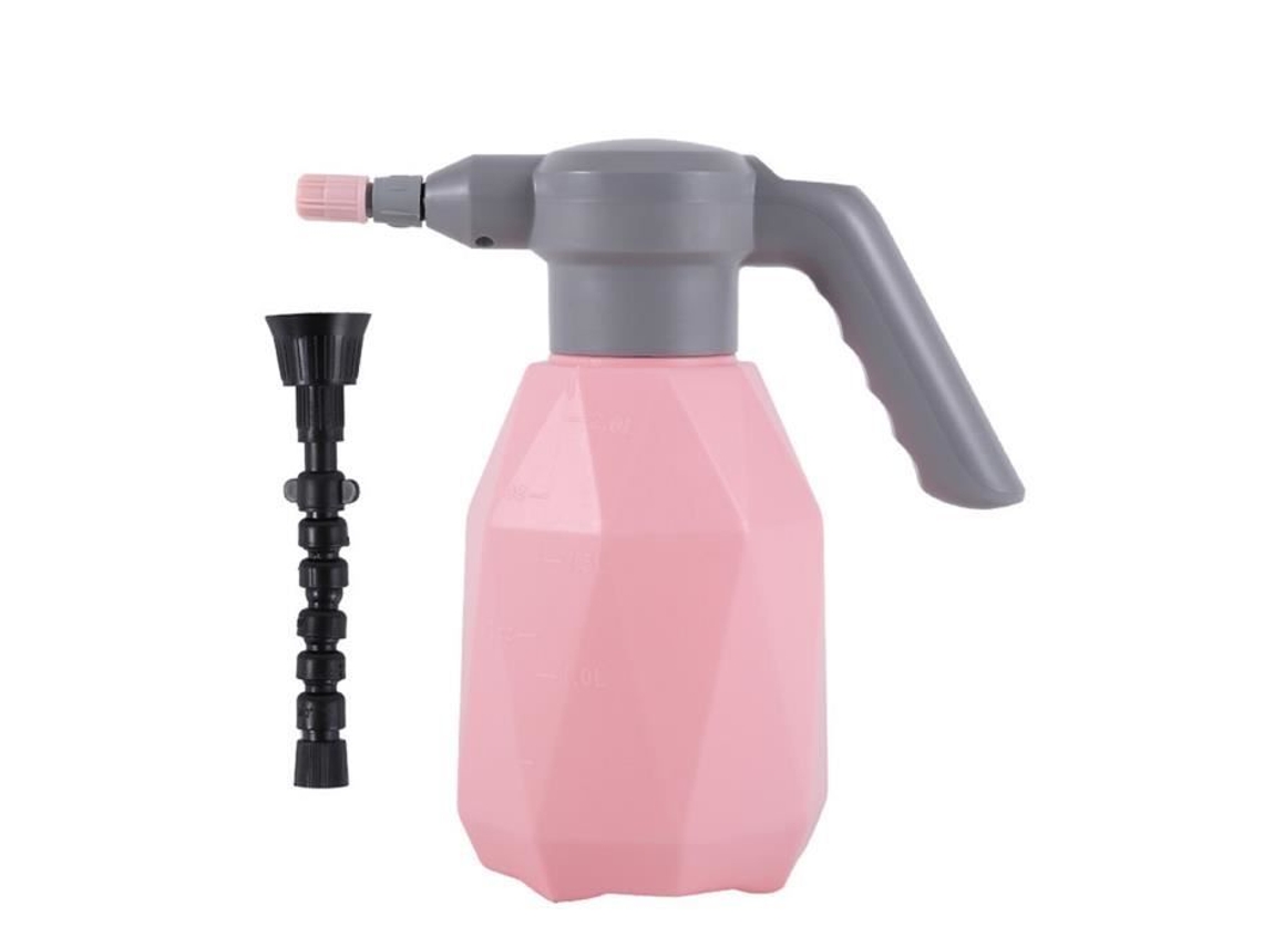 Pulverizador Atomizador de Jardinagem Portátil com Garrafa Spray Elétrica Automática de 2L com Bico Ajustável para Jardinagem