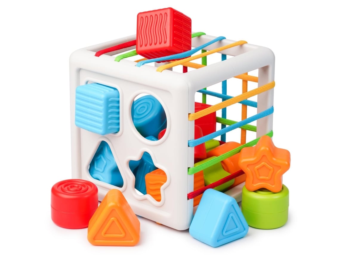 Brinquedo Educacional Infantil Montessori Rainbow Sesele Para Treinamento De Coordenação Motora Fina Para Bebês Aquaforge