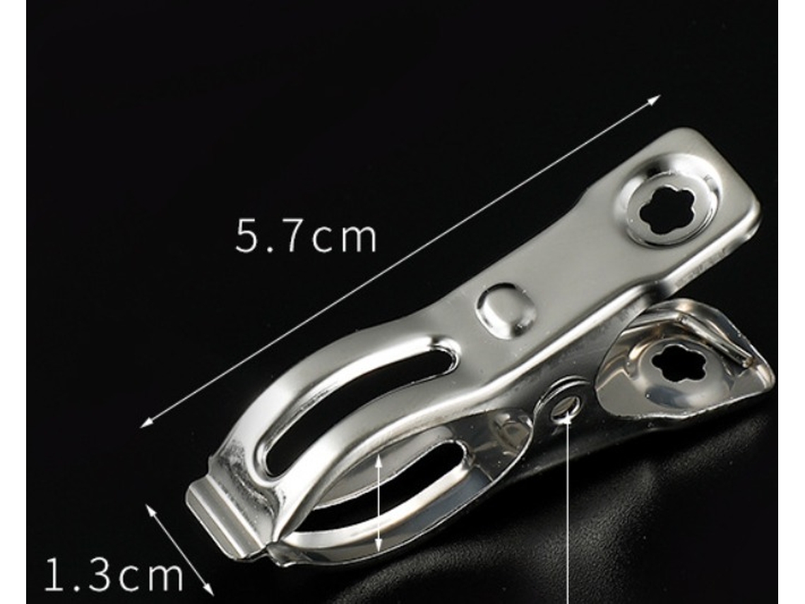 Grampo inox 6cm 30 unidades AQUAFORGE