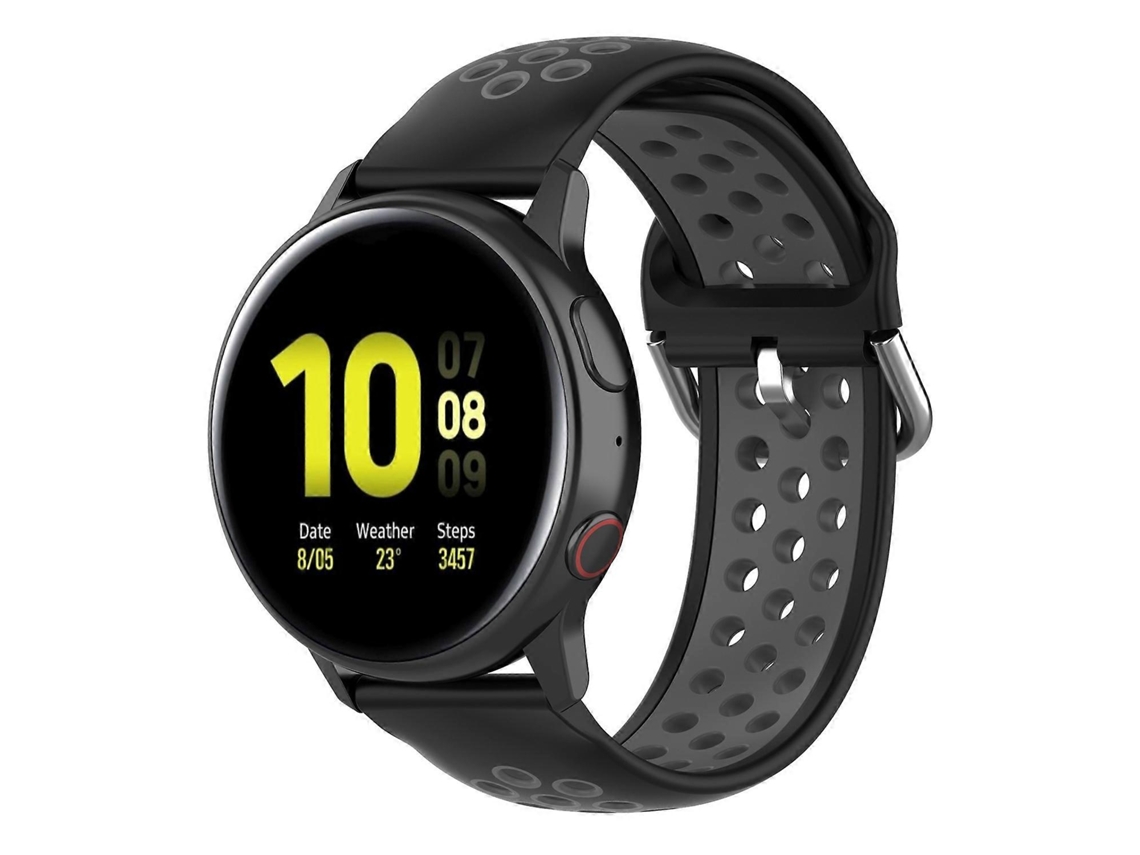 Pulseira Esportiva Bicolor Com Fecho De 20 Mm Para Galaxy Watch Active2 / Active.
