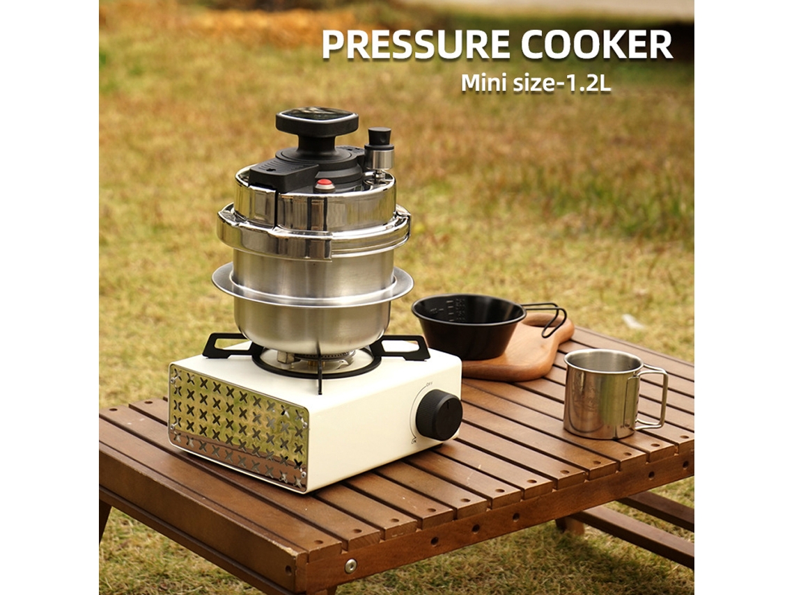 Panela de Pressão Portátil Outdoor 1.2l Camping