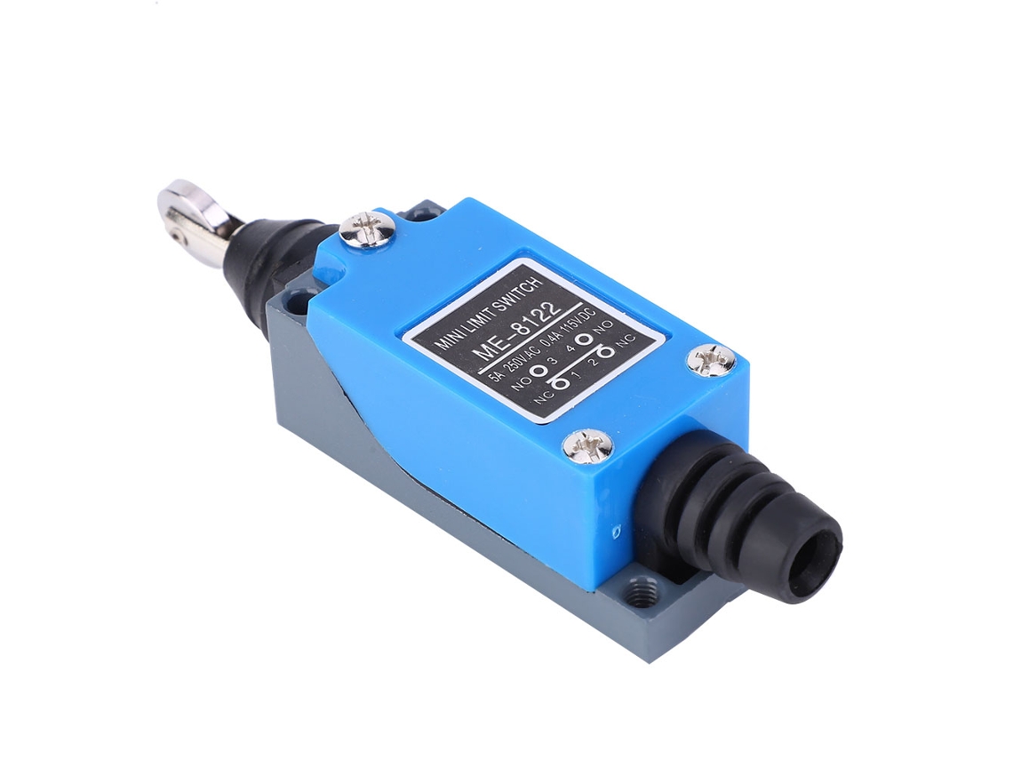 Interruptor Micro Mini de Límite Momentâneo com Plunger Rodillo Me 8122 250vac 5a S/MARCA