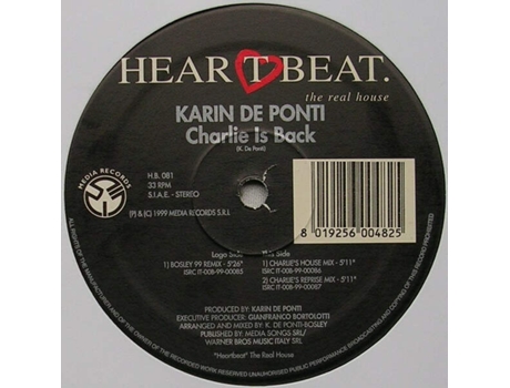 Vinil Charlie Is Back Heartbeat