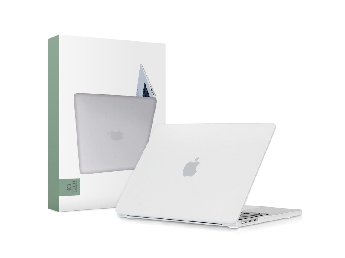 Tech Protect Macbook Air 13 2022 2024 Shell Smartshell Fosco Transparente Brilvibera