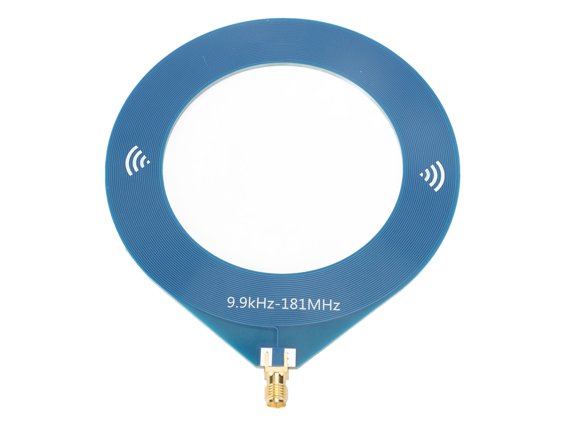 Antena Loop Com Conector Sma 9.9khz A 181mhz Para Hiking Camping Outdoor
