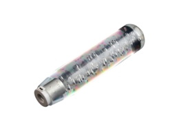 pomo de marcha cristal com luz LED RGB 15cm para carros manuais e automáticos
