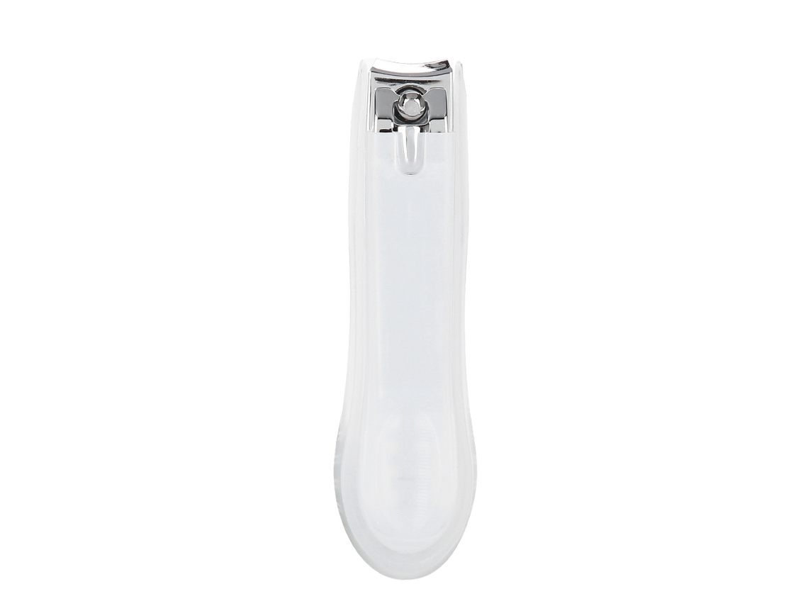 Cortador De Unhas Silicone E Aço Inoxidável Para Mãos E Pés