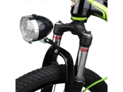 Lâmpada De Bicicleta Retrô Vintage Com 3 Leds Na Frente {hongde}