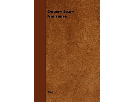 Livro Queery Leary Nonsense de Anon (Inglês)