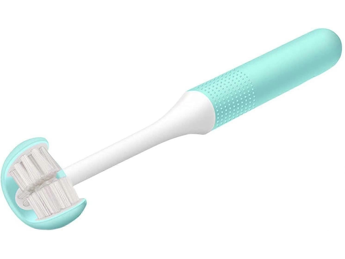 Escova De Dentes Trilance Em Formato De U Com Três Lados, Para Adultos E Crianças, Escova 3d Totalmente Arredondada, Escova De Dentes Regular, No