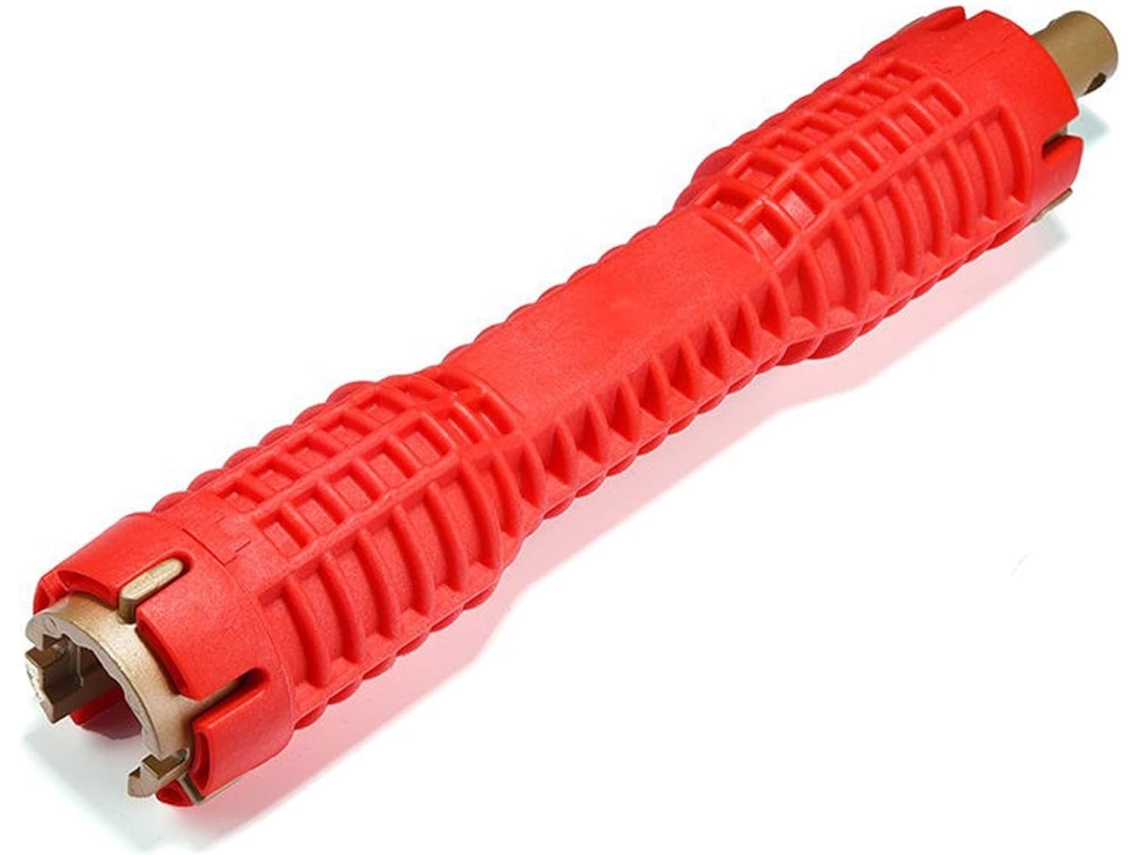 KOFIHETY Chave De Instalação De Encanamento, Multiferramenta Para Cozinha E Banheiro, Design Ergonômico, Alcance Extra Longo, Durável E Leve, 2 Acessórios Incl