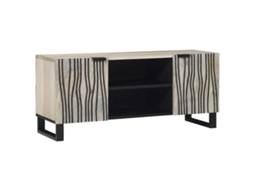 Vidaxl Unidades De Tv Branco 105 X 33 X 46 Cm Madeira Processada